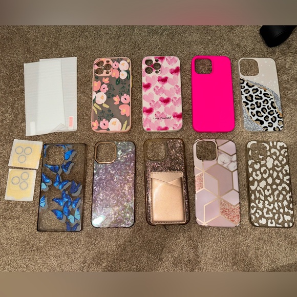 Set of 9 iPhone 13 Pro Max cases - Picture 1 of 4
